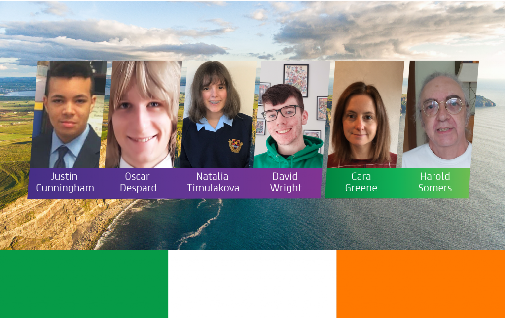 IOL 2021 Irish Team